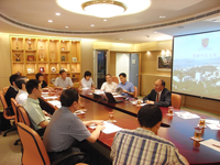 The delegation from Sun Yat-sen University visits CUHK
